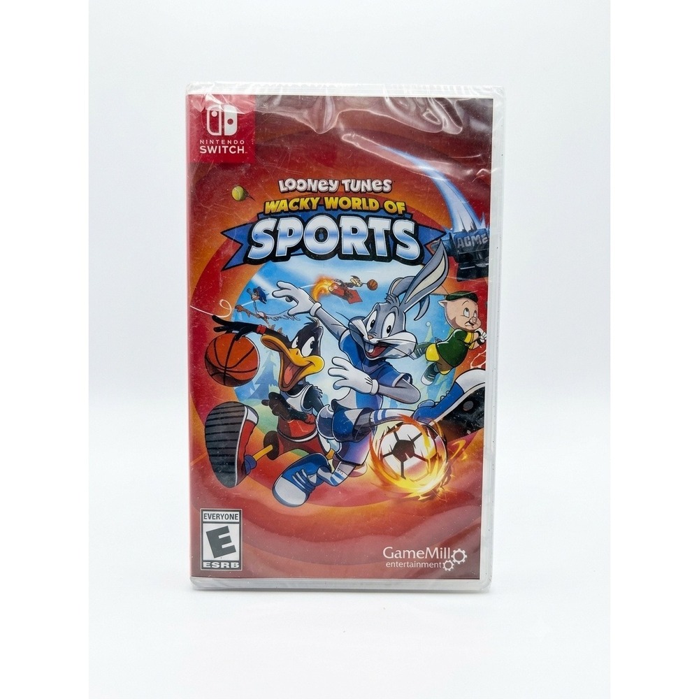 Looney Tunes Wacky World of Sports Nintendo Switch Video Game Factory Sealed NEW
